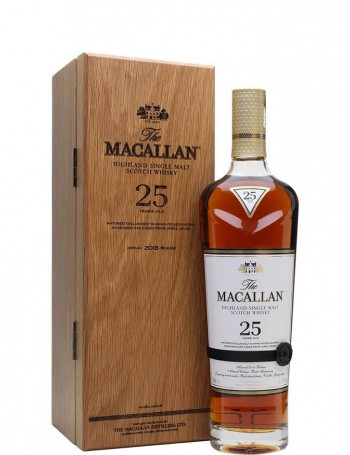 麥卡倫 The Macallan Sherry Oak Cask 25 Years Old 700ml, 2018 Annual Release